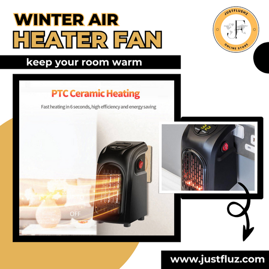 Winter Air Heater Fan Heater Electric Home Heaters Mini Room Air Wall Heater Ceramic Heating Warmer Fan For Home Office Camping