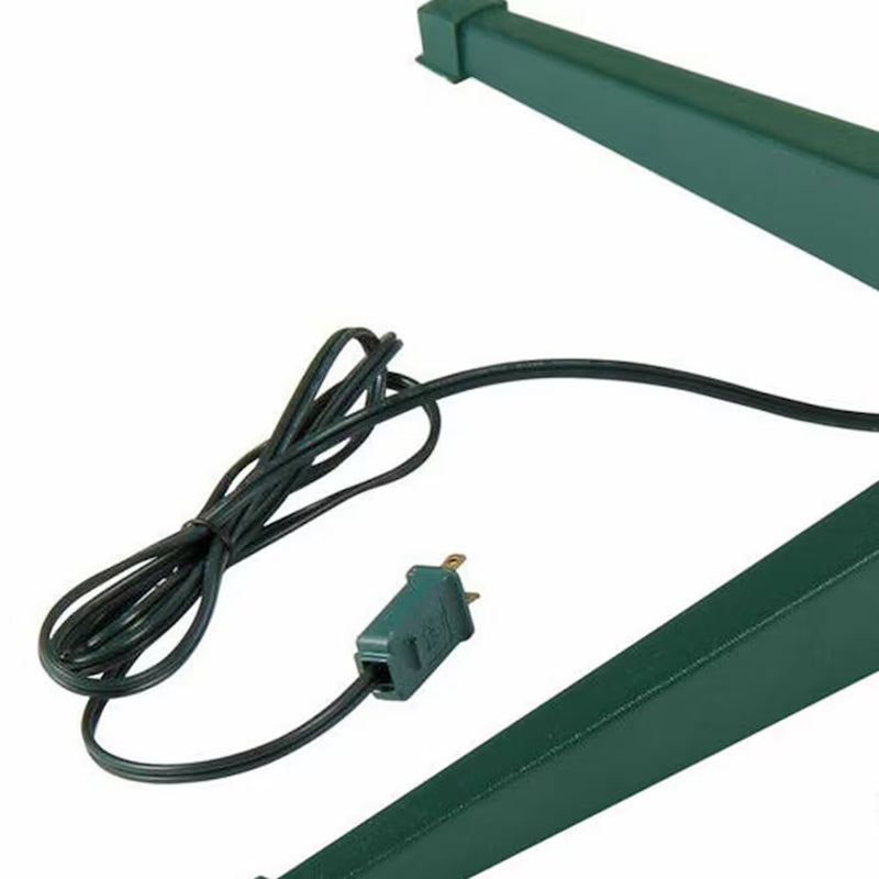 14.3-In Metal Rotating 7.5-Ft Tree Stand
