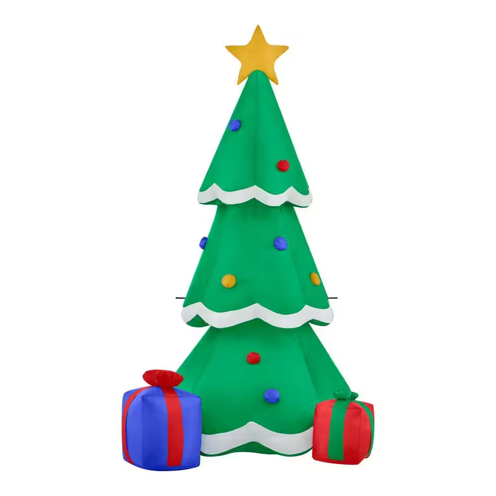 6.5 Ft. LED Tree with Gift Boxes Christmas Airblown Inflatable