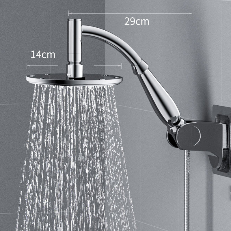 Stainless Steel Shower Head | Single Full  Shower Head | Just Flushz