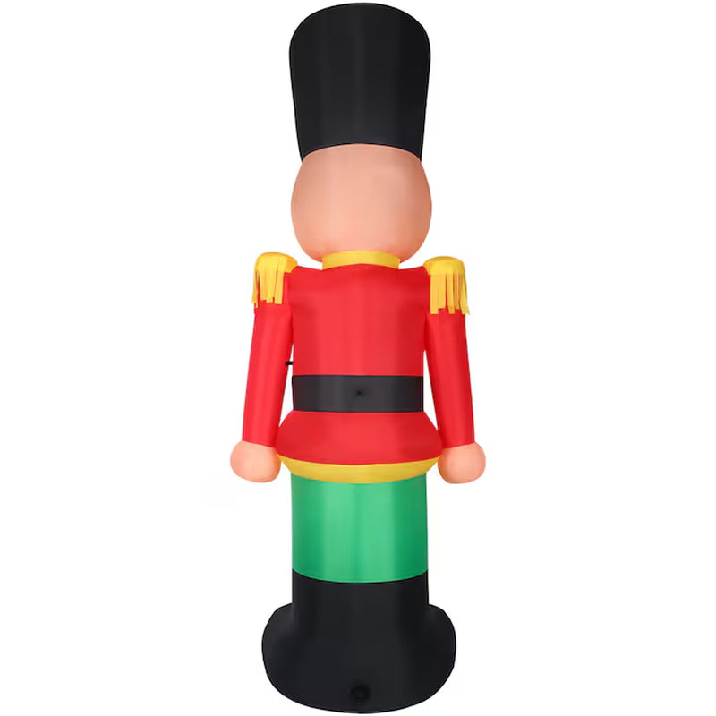 12-Ft Lighted Nutcracker Christmas Inflatable