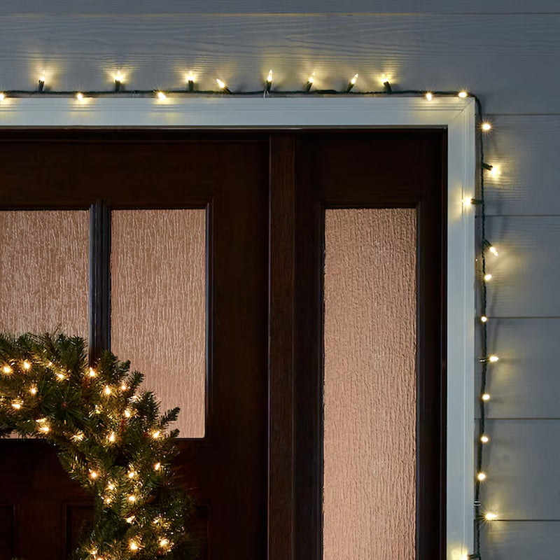 300-Count 74.4 Ft Staybright Warm White LED String Christmas Lights