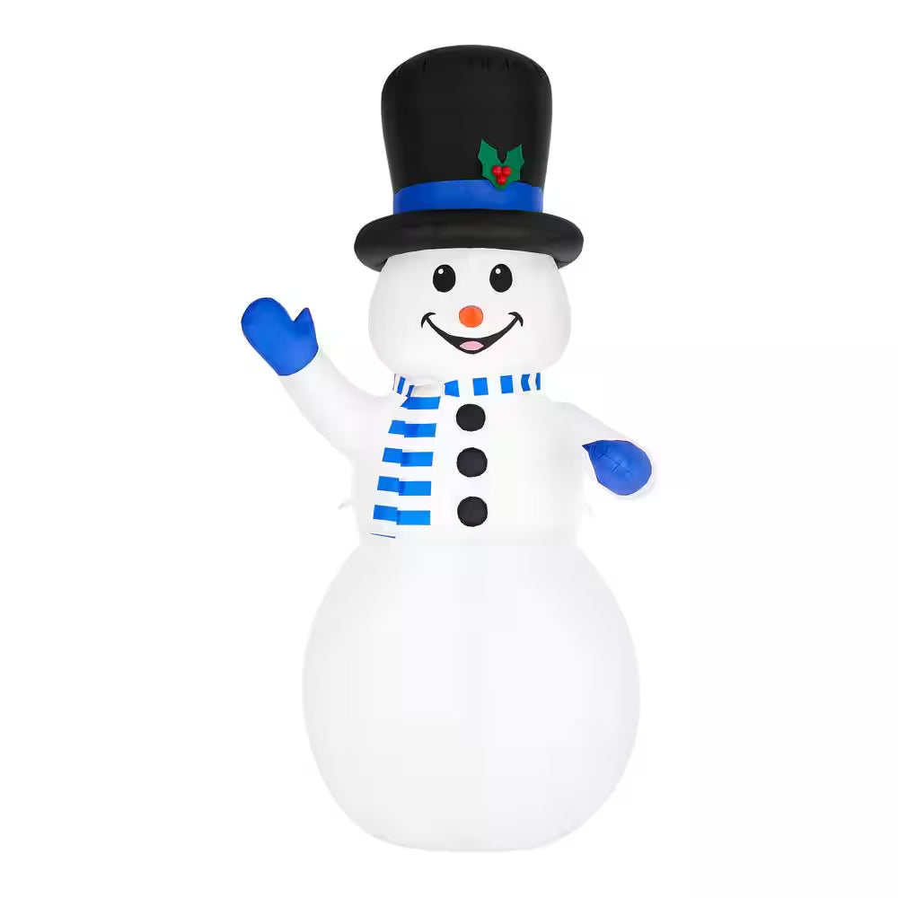 9 Ft. Giant-Sized LED Snowman Christmas Airblown Inflatable
