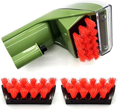 1400B Little Green 3" Tough Stain Brush Tool Replacement for Bissell Little-Green Upright & Portable Carpet Cleaners for 1400B 1425 1400W 1400 1844 2290A Series, Green,1 Brush,2 Replacement brushes