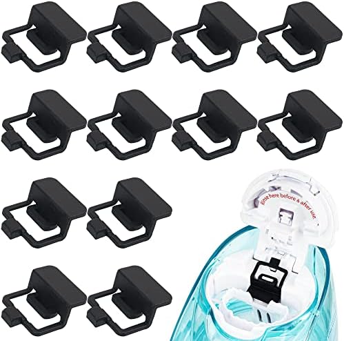 12 Packs Silicone Refills Pods Compatible with Navage Salt Water Pods Nasal Care Treatment Replacement Accessories Save Salt Clips