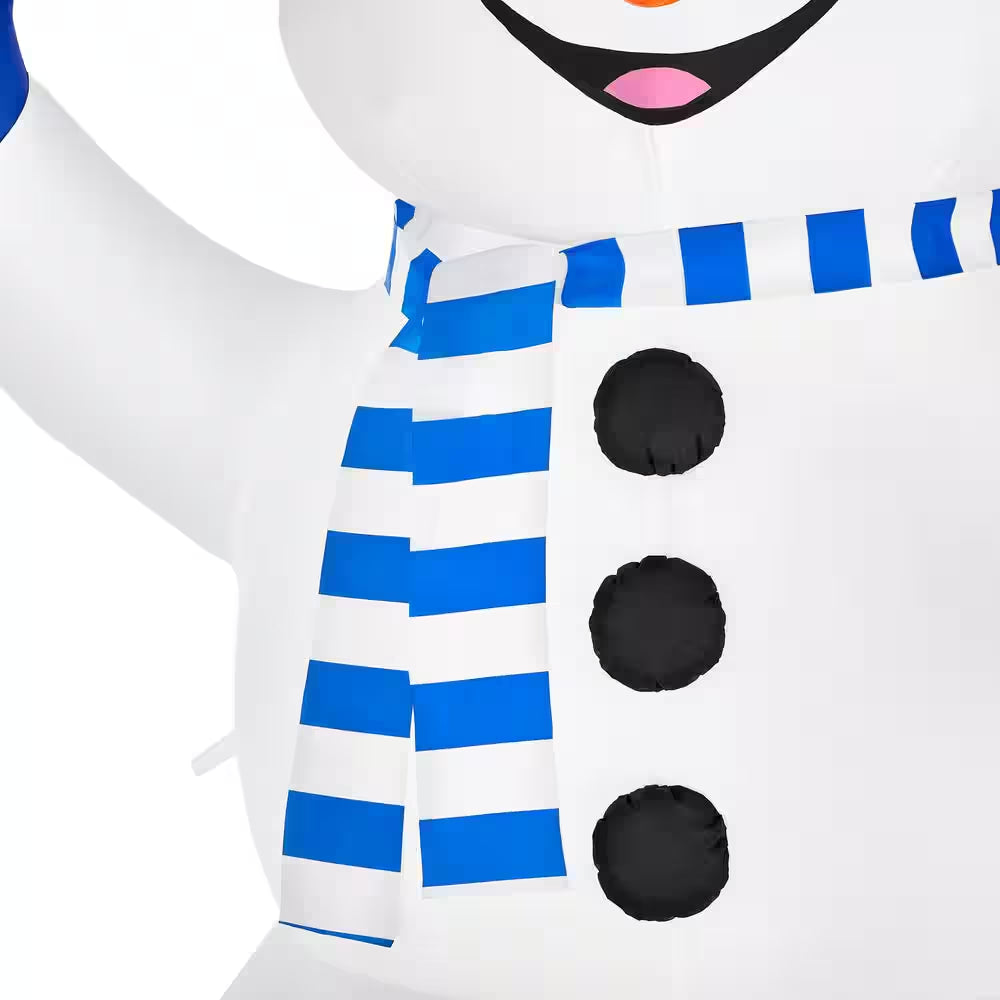 9 Ft. Giant-Sized LED Snowman Christmas Airblown Inflatable