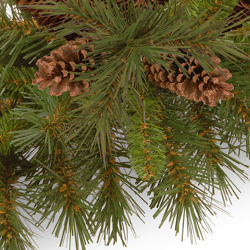 3-Ft Pine Pre-Lit Artificial Christmas Tree with White LED Lights