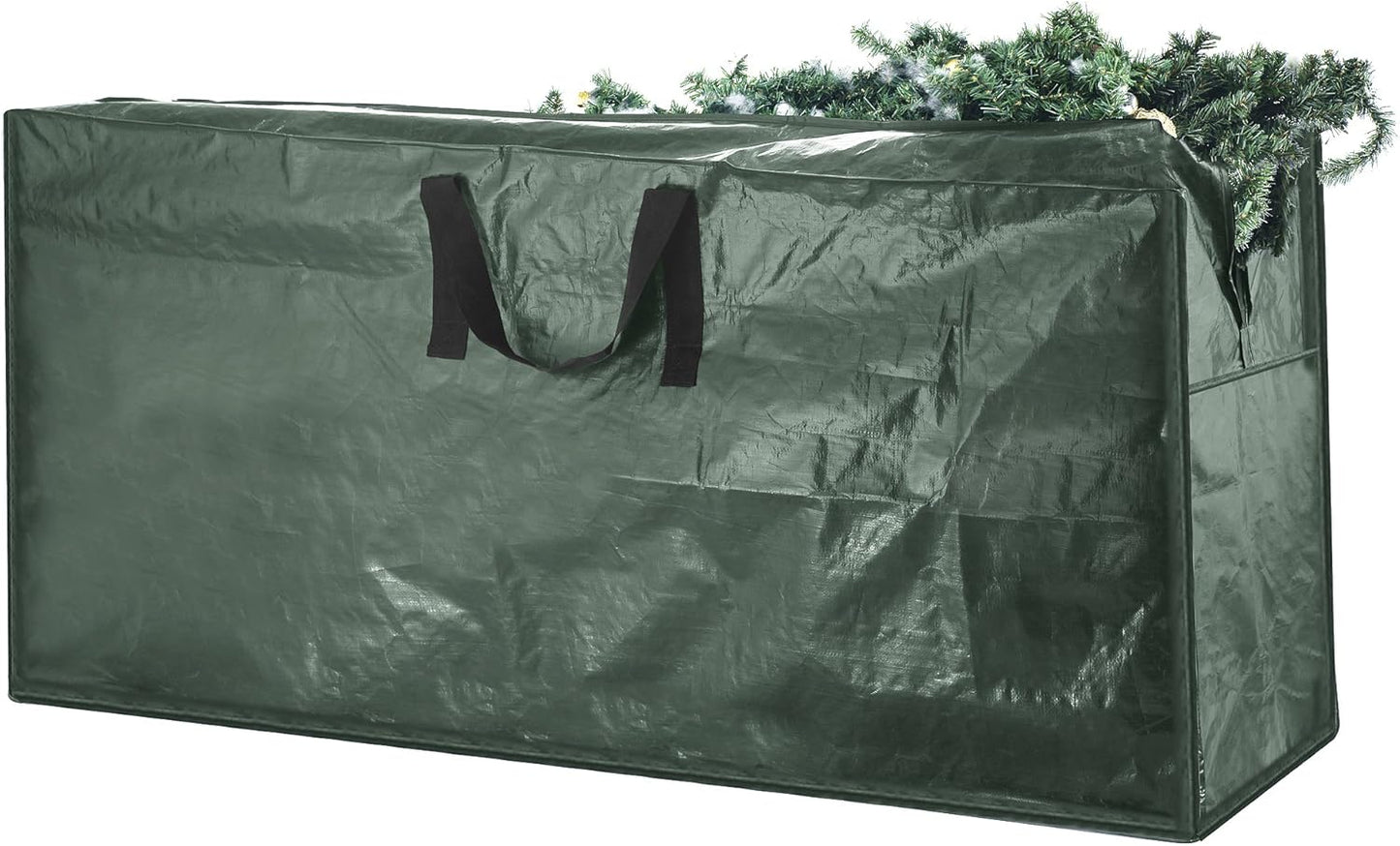 Christmas Tree Storage Bag - Storage Bags for 9FT Disassembled Artificial Trees, Seasonal Decor, Packing, Moving, and Home Storage by (Green)