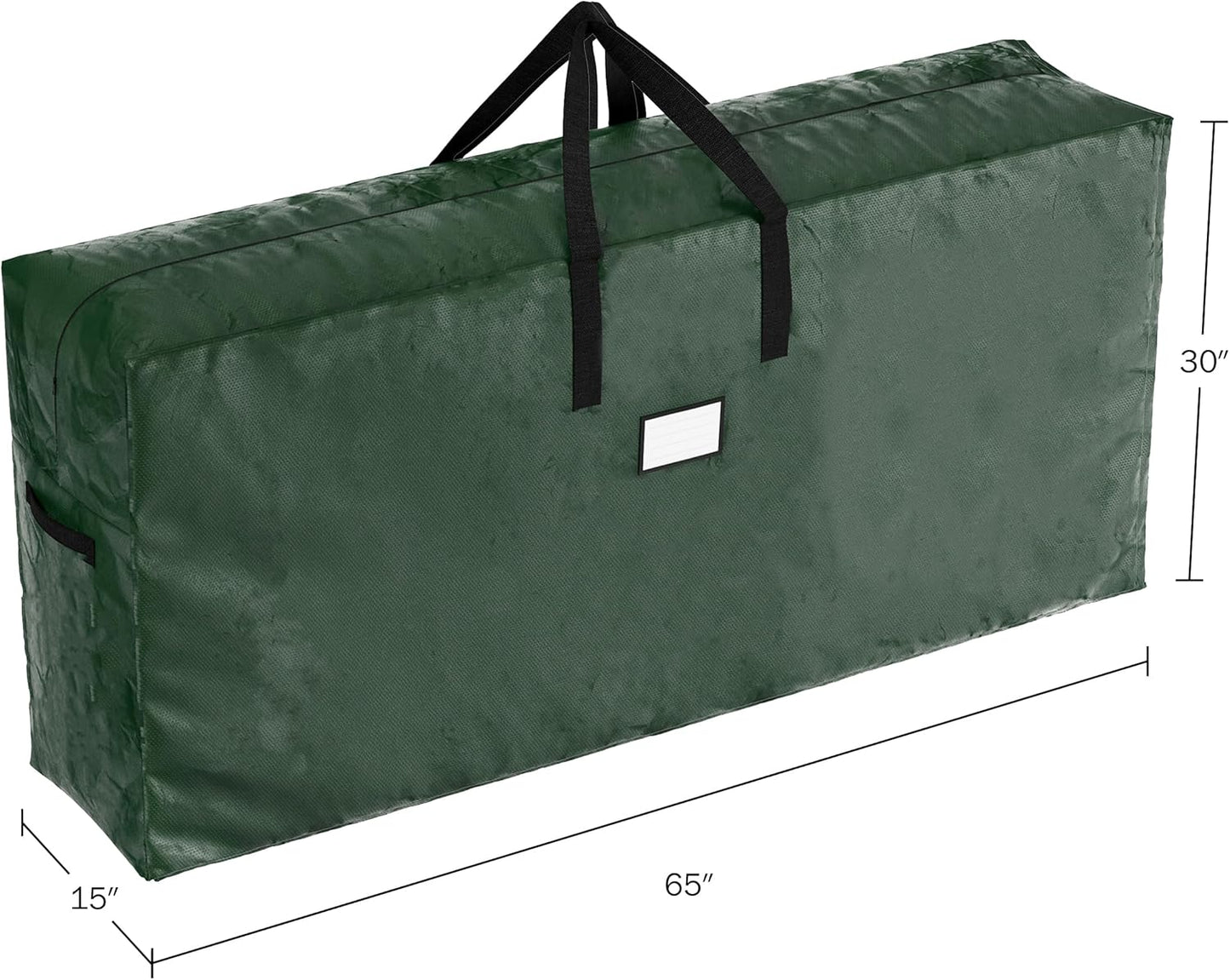 Christmas Tree Storage Bag - Storage Bags for 9FT Disassembled Artificial Trees, Seasonal Decor, Packing, Moving, and Home Storage by (Green)