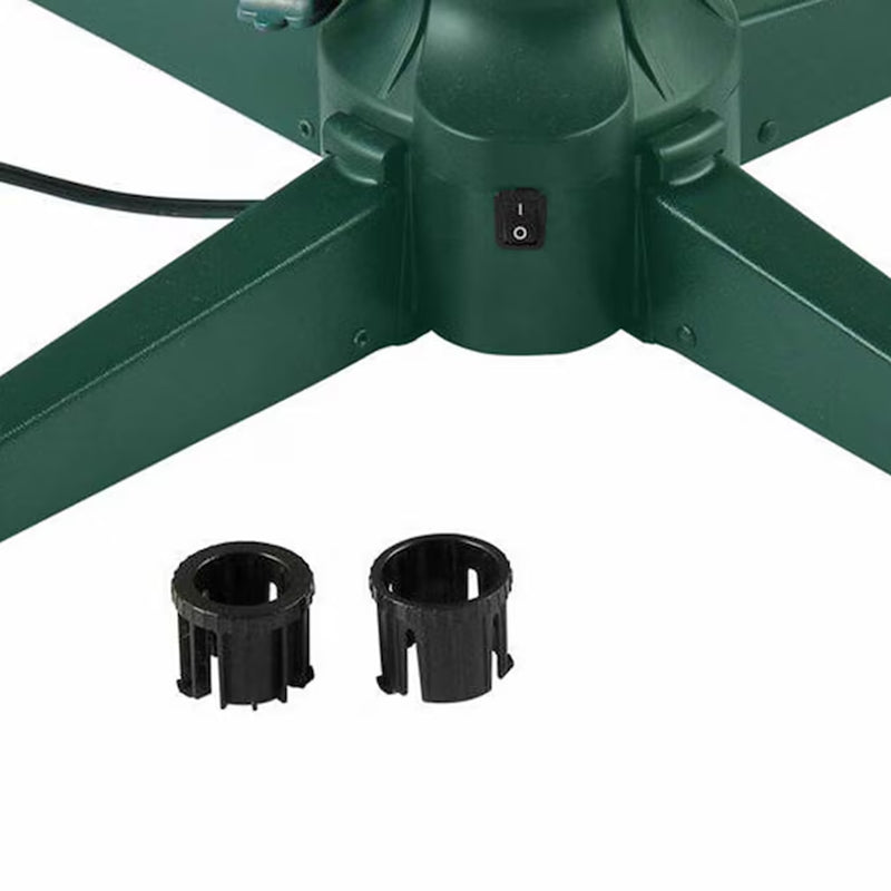 14.3-In Metal Rotating 7.5-Ft Tree Stand