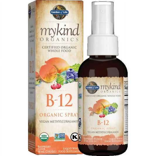 Mykind Organics Organics B12 Spray, 2Oz Liquid