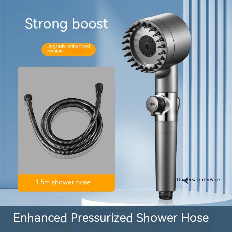 High Flow Shower Heads | Strong Supercharged Shower Head | Just Flushz