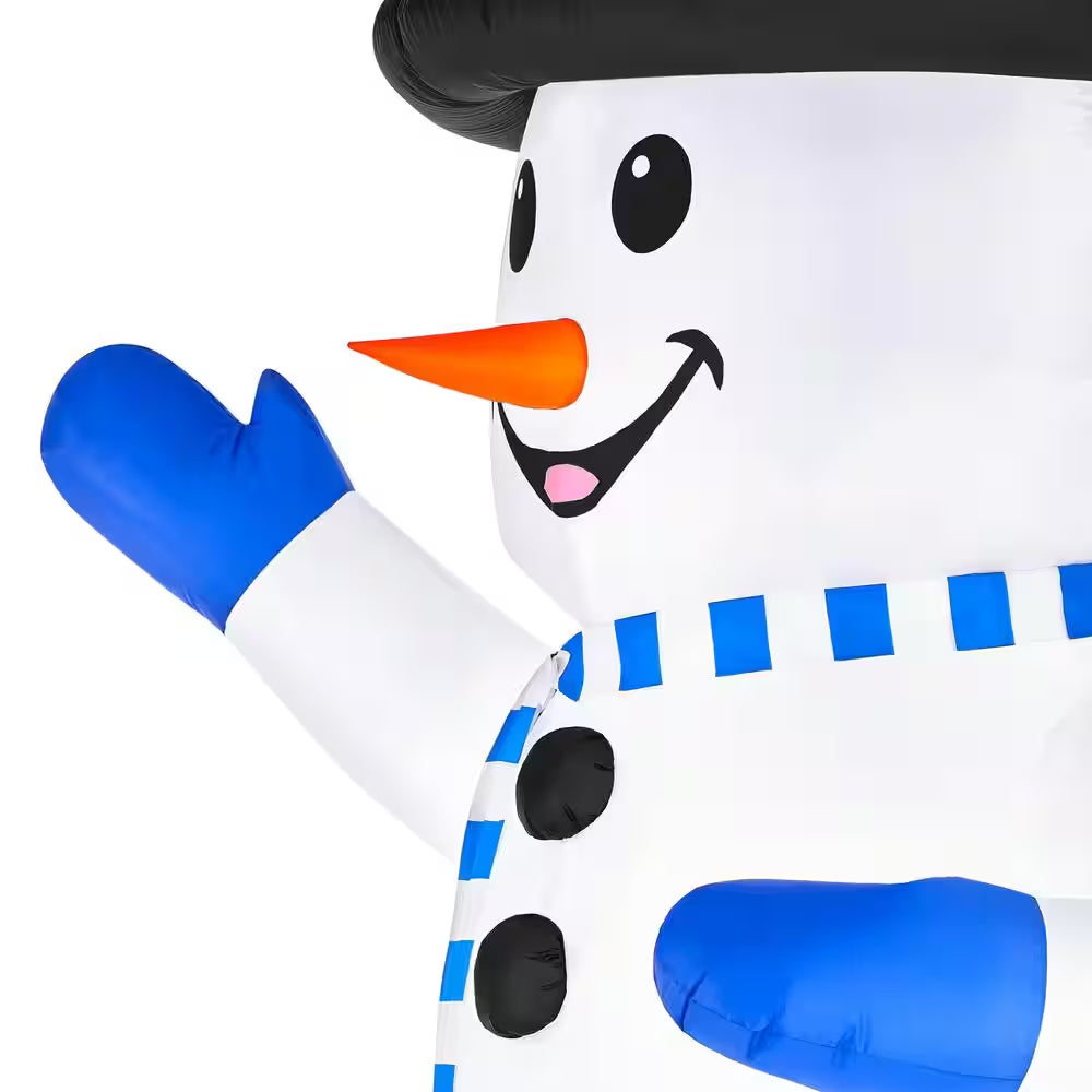 9 Ft. Giant-Sized LED Snowman Christmas Airblown Inflatable