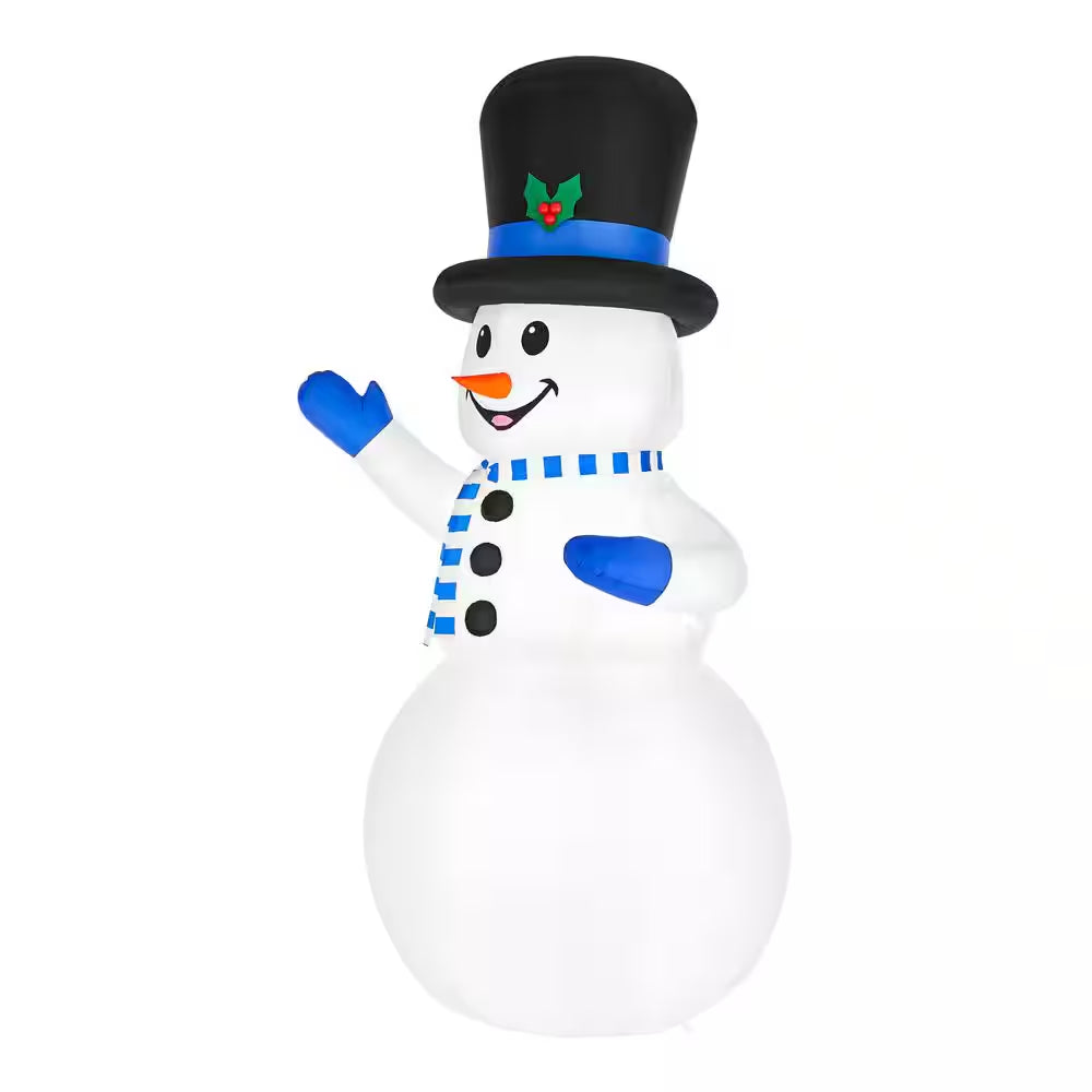9 Ft. Giant-Sized LED Snowman Christmas Airblown Inflatable