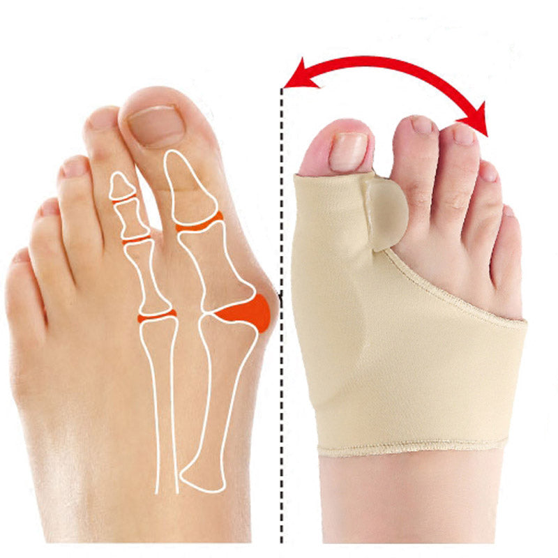 Big Toe Bunion Corrector Splint Straightener Valgus Pain Relief  Big Bone Orthopedic Bunion Correction Pedicure Socks Silicone Corrector Braces Toes Separator Feet Care Tool