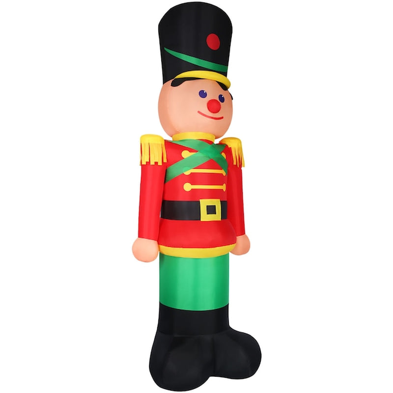 12-Ft Lighted Nutcracker Christmas Inflatable