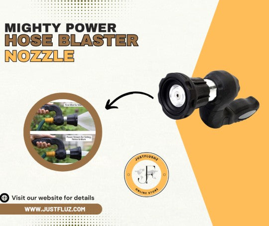 Mighty Power Hose Blaster Nozzle Lawn Garden Car Washing