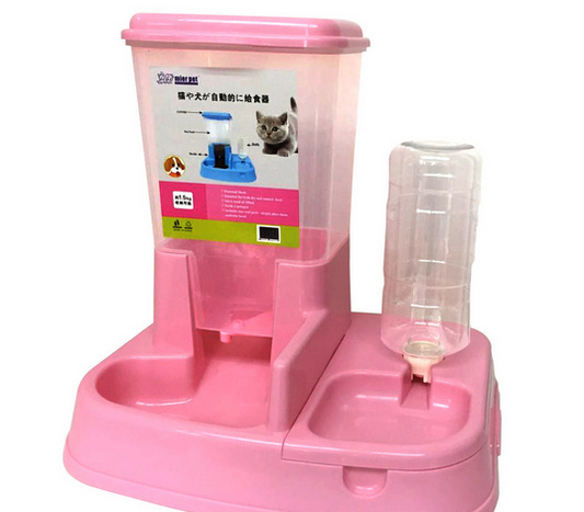 Pet Feeder Container | Automatic Feeder  For Pets | Just Flushz