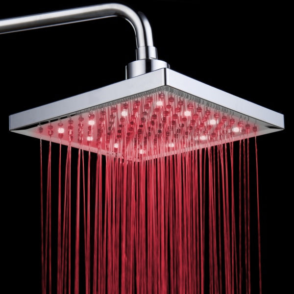 Shower Head With Lights | Luminous Color Changing Shower | Just Flushz