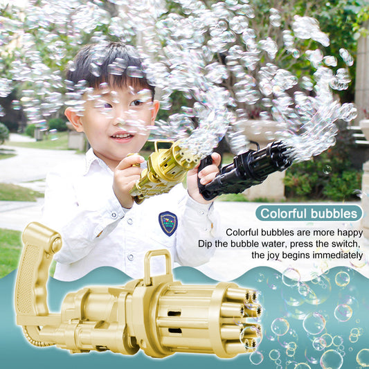 Bubble Blowing Gun Toy | Bubble Gun Machine Toys For Kids| Just Flushz