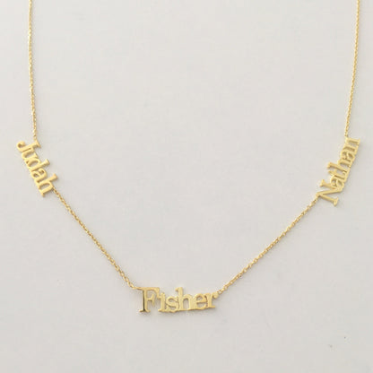 European And American Jewelry Personalized Name Necklace