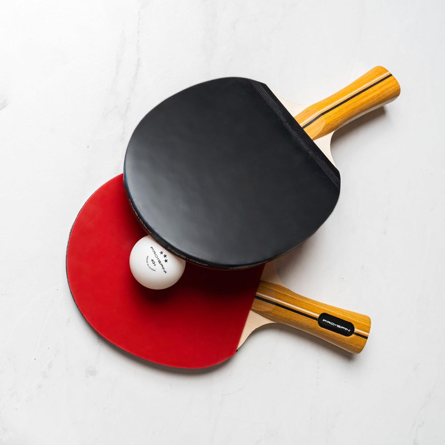 Ping Pong Paddles - High-Performance 2-Player Set with Premium Table Tennis Rackets, 3-Star Ping Pong Balls, Compact Storage Case | Ping Pong Paddle Set of 2 for Indoor & Outdoor Games