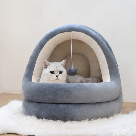 Cat Cave Bed | High Quality Cat House Beds Kittens | Just Flushz
