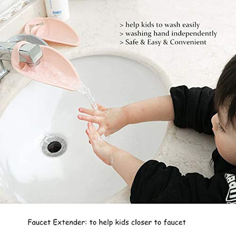 Faucet Extender for Children - Safe and Fun Hand-Washing Solution for Babies, Toddlers, and Kids (Grey)