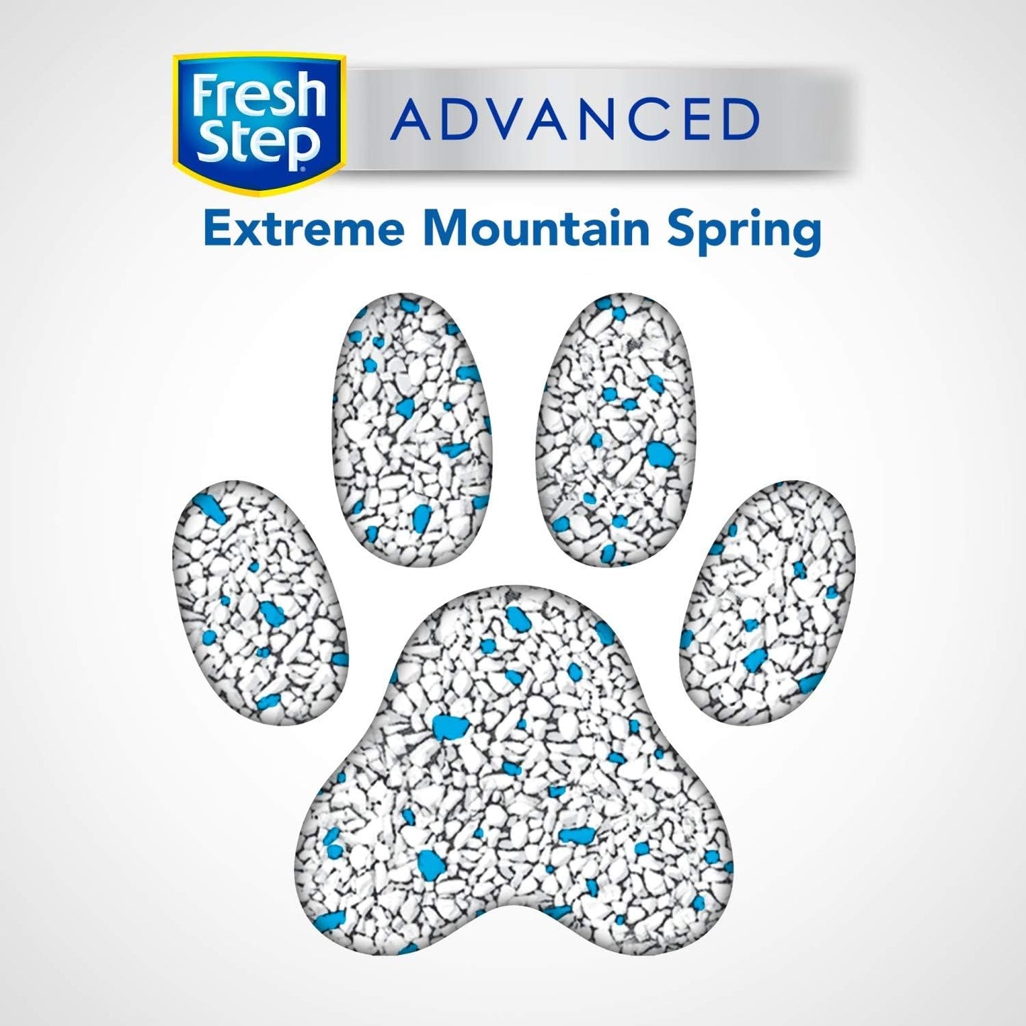 Advanced Extreme Clumping Cat Litter with Odor Control - Mountain Spring Scent, 18.5 Lb (Package May Vary)