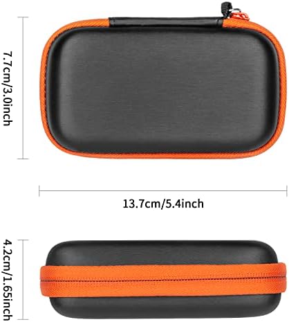 Yinke Hard Case for SanDisk Extreme Pro/SanDisk Extreme Portable External SSD 500GB 1TB 2TB, Travel Case Protective Cover Storage Bag