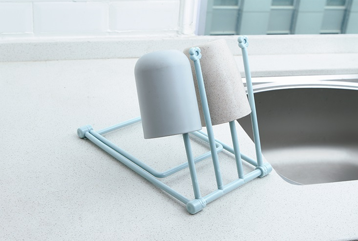 Kitchen Towel Hanger | Foldable Dishcloth Shelf | Just Flushz