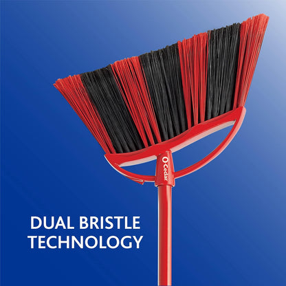 One Sweep Broom with Step-On Dustpan | Remove 99% with One Sweep | Lightweight Quiet Cleaning Tool | Ideal for Pet Owners