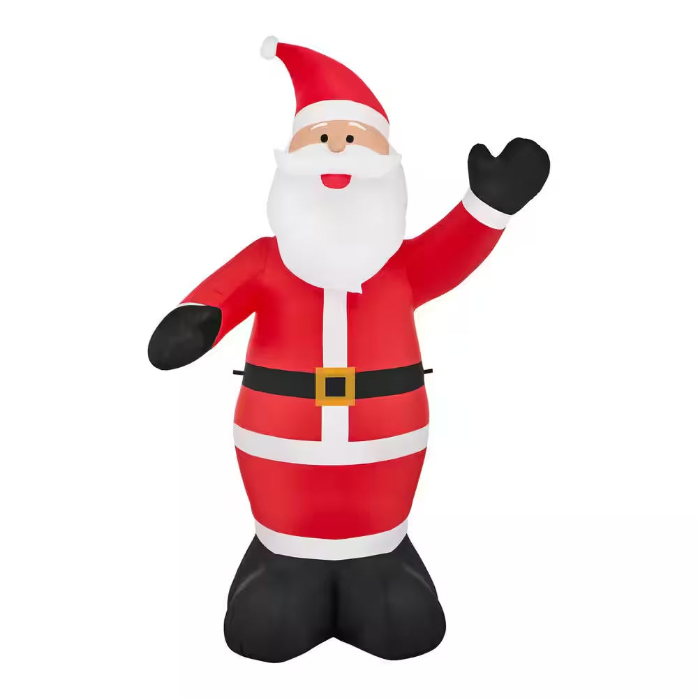 9 Ft. Giant-Sized LED Santa Christmas Airblown® Inflatable