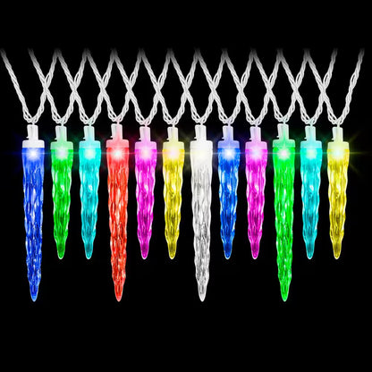 Colormotion LED Icicle Lights (24-Pack)