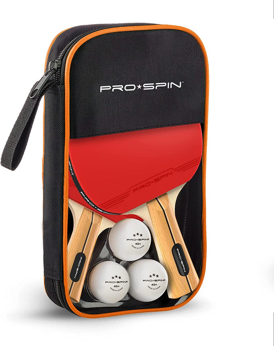 Ping Pong Paddles - High-Performance 2-Player Set with Premium Table Tennis Rackets, 3-Star Ping Pong Balls, Compact Storage Case | Ping Pong Paddle Set of 2 for Indoor & Outdoor Games