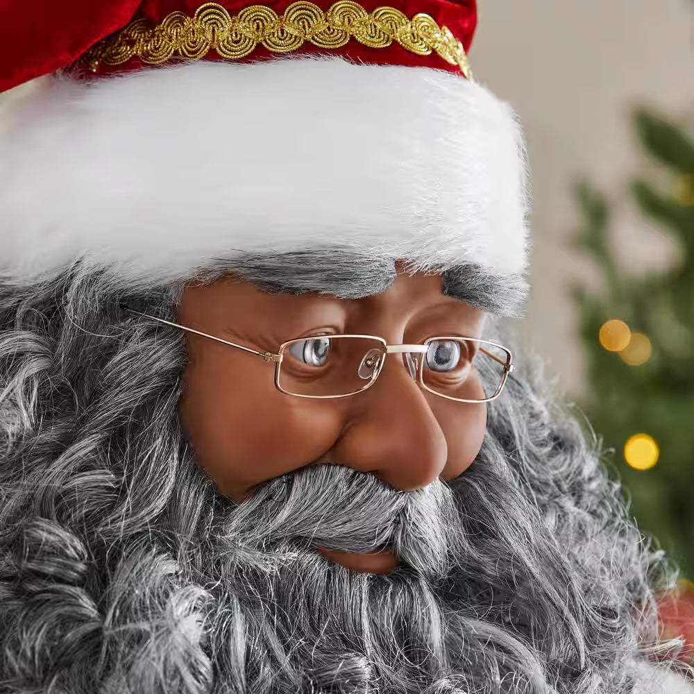 6 Ft. Animated Wishlist Santa