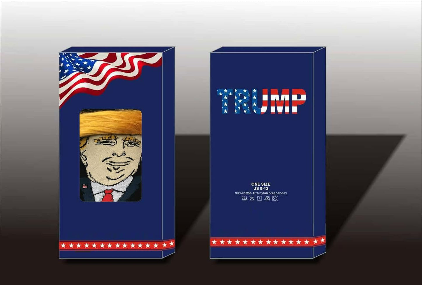 Trump Socks - Unisex Funny Gift Socks Novelty President 2024 Socks MAGA Socks Gift Set