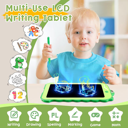 LCD Writing Tablet for Kids, Colorful Toddlers Toys Drawing Board, Educational Kid Toys, Doodle Pad Dinosaur Toys for 2 3 4 5 6 7 8 Year Old Boys Girls Birthday Party Christmas Gifts,8.5Inch