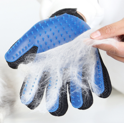 Pet Hair Remover Glove | Pet Hair Removal Brush Comb | Just Flushz