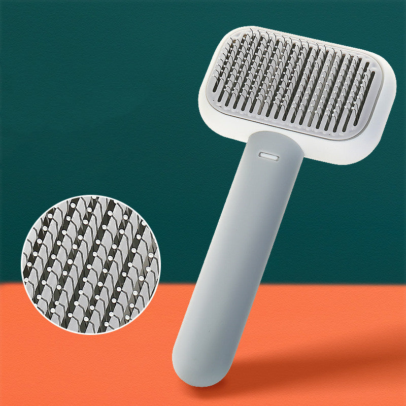 Pet Steel Comb Grooming Comb | Pet Hair Massage Comb | Just Flushz