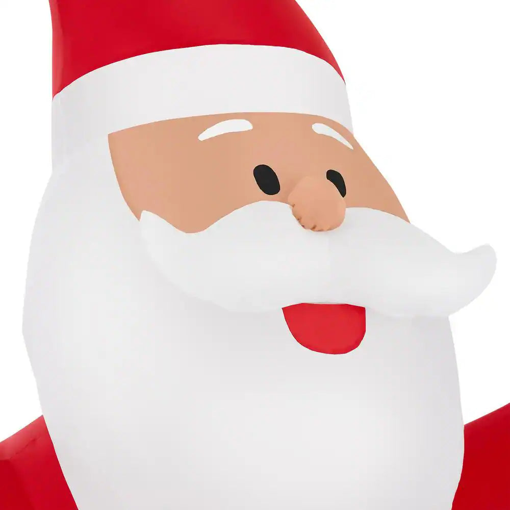 9 Ft. Giant-Sized LED Santa Christmas Airblown® Inflatable