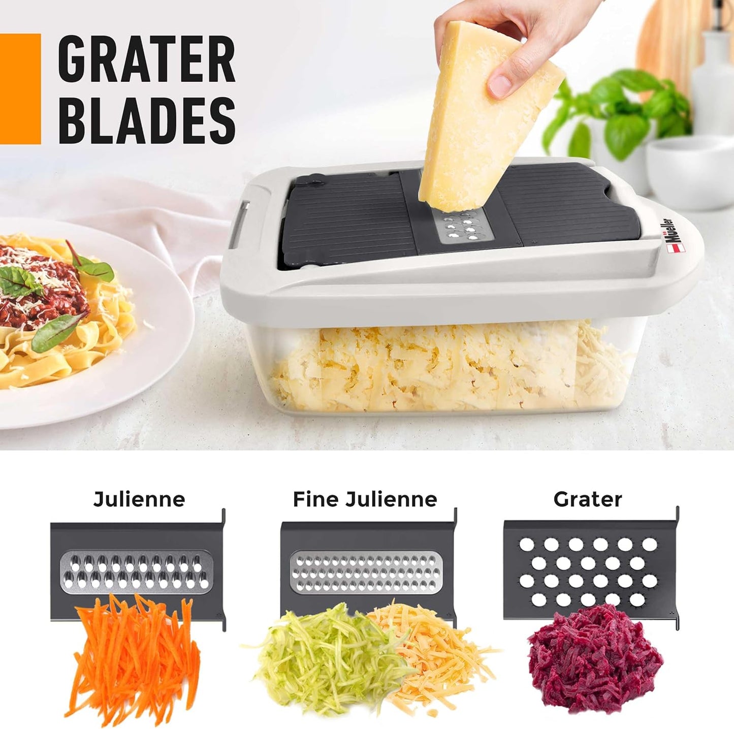 Pro-Series 10-In-1, 8 Blade Vegetable Chopper, Onion Mincer, Cutter, Dicer, Egg Slicer with Container, French Fry Cutter Potatoe Slicer, Home Essentials & Kitchen Gadgets, Salad Chopper