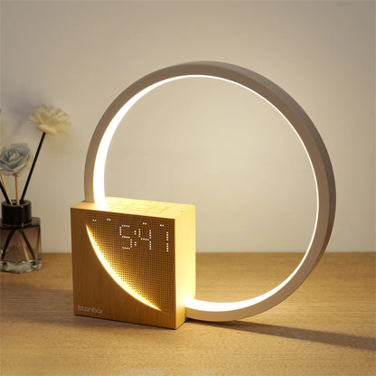 Multifunctional Bedside Lamp with Touch Control and Natural Sounds