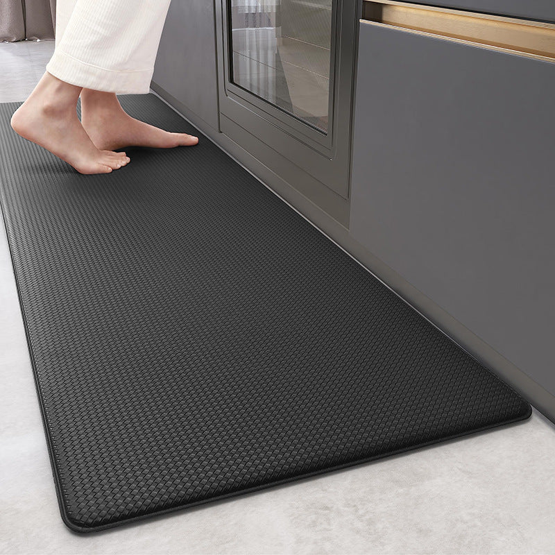 Household thickened leather pvc carpet kitchen floor mats waterproof and oil-proof door mats washable non-slip mats wholesale