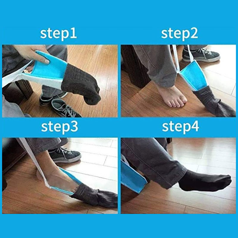 Elderly socks-wearing device without bending over, Amazon hot-selling cross-border pregnant women elderly care products sock aid