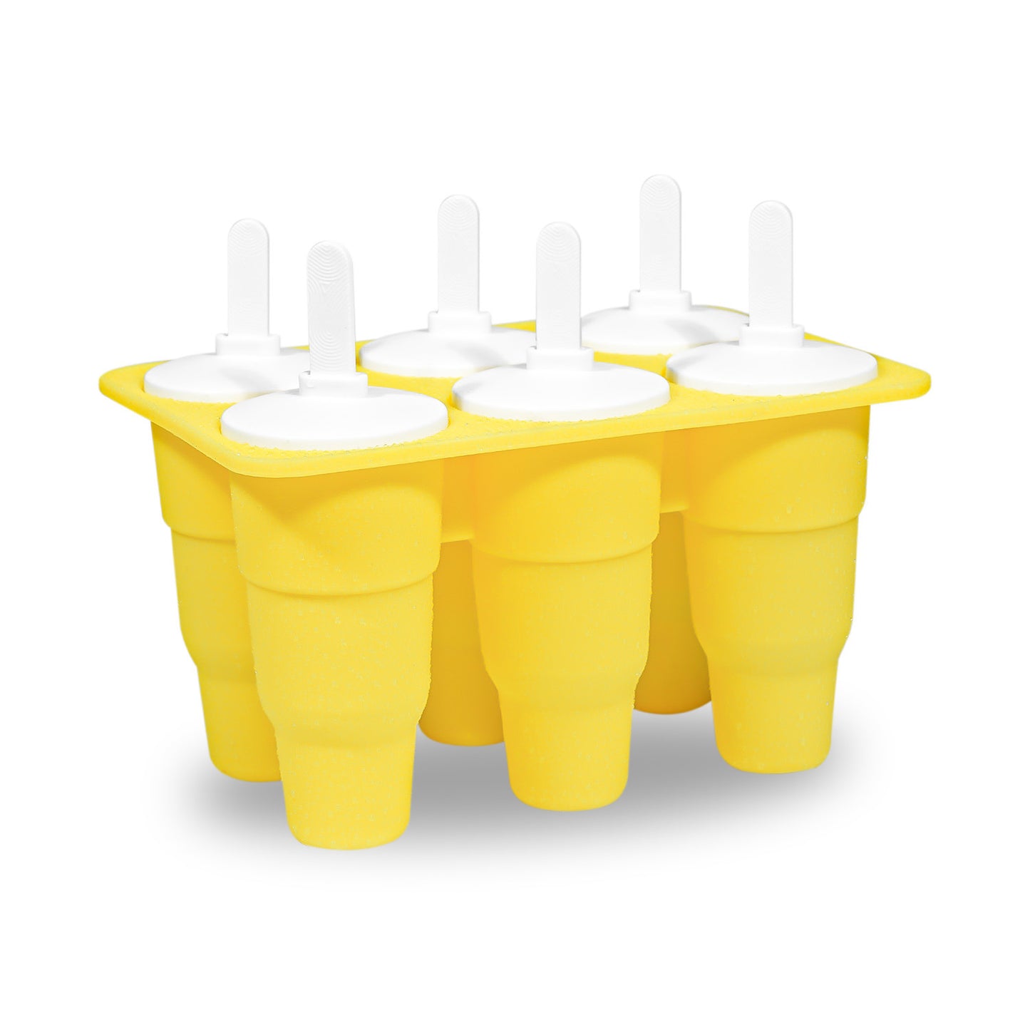 Amazon 12-pack ice cream mold 12 compartments silicone popsicle ice cream mold with lid Silicone Popsicl