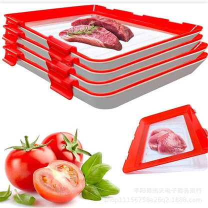 Clvr Ty creative vacuum preservation tray CRVE FOD PREATION TY factory spot