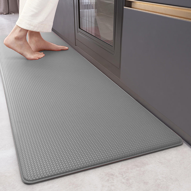 Household thickened leather pvc carpet kitchen floor mats waterproof and oil-proof door mats washable non-slip mats wholesale