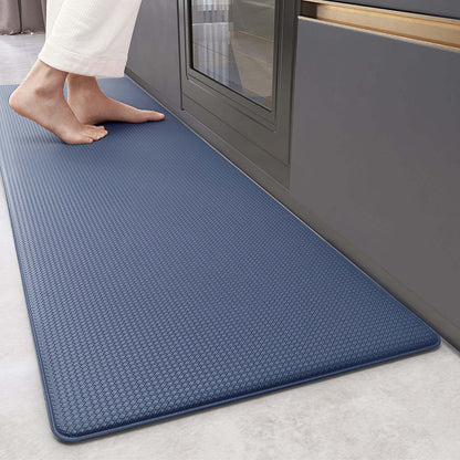 Household thickened leather pvc carpet kitchen floor mats waterproof and oil-proof door mats washable non-slip mats wholesale