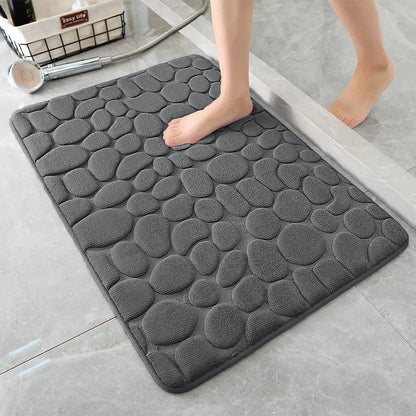 SHEIN supply memory cotton bathroom floor mat temu absorbent door mat bathroom door mat non-slip mat carpet